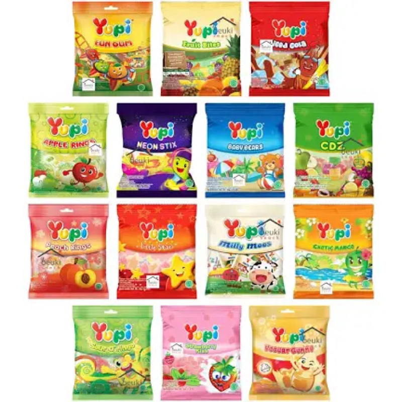 

yupi permen 6g 10pcs - yupi 6g - yupi permen