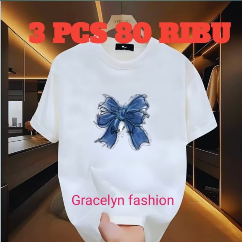 Kaos oblong wanita kaos distro kaos printing wanita