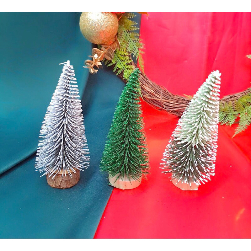 POHON NATAL KECIL POHON NATAL UNTUK HIASAN KUE POHON NATAL HIASAN MEJA HARGA MURAH POHON NATAL 15 CM