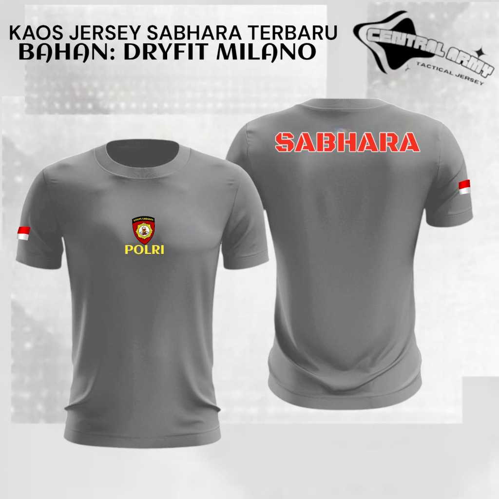 Kaos Sabhara Polri /Kaos PDL Polri /Kaos Polisi /bahan Dryfit milano