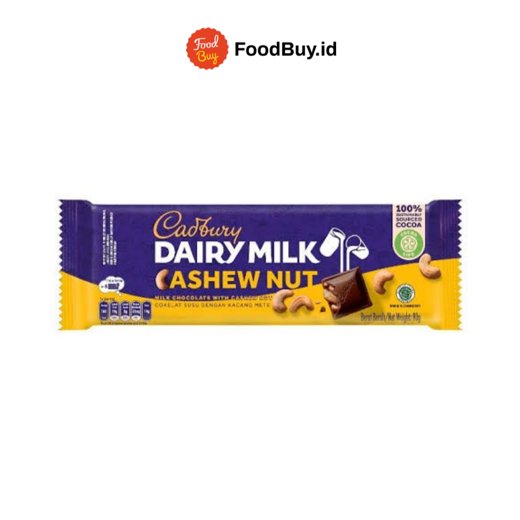 

Cadbury Dairy Milk Cashew Nut 62gr