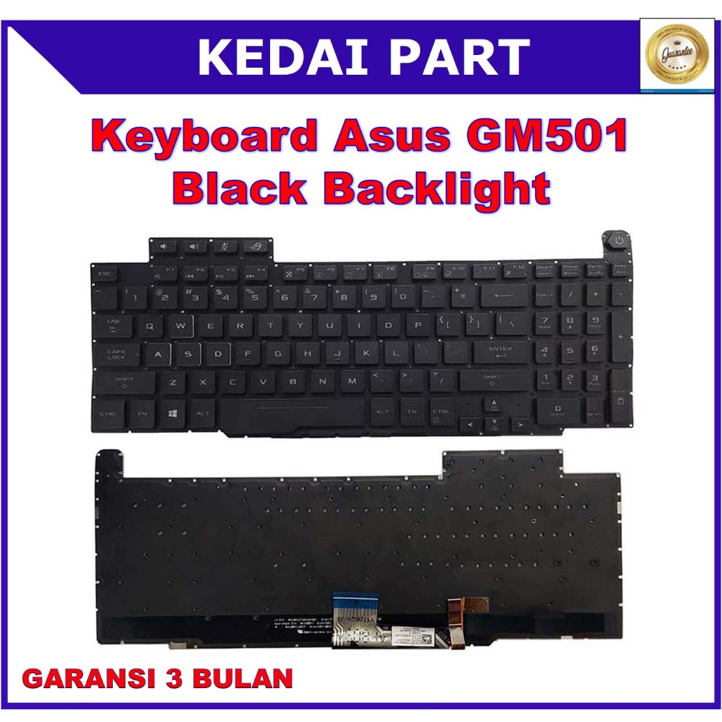 Keyboard Asus ROG Zephyrus GM501 GM501G GM501GM GM501GM-WS74 GM501GS