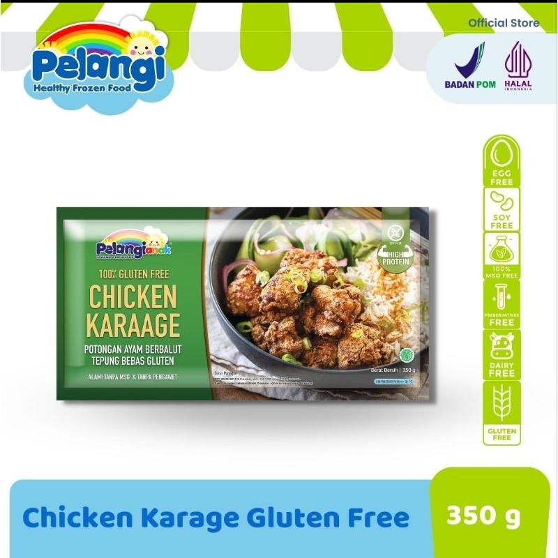 

Chicken Karaage Pelangi Anak Frozen Food 100% Halal Non Msg Bebas pengawet