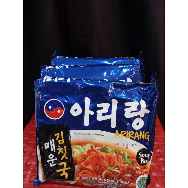 

Paket 3pcs Arirang Spicy Kimchi Noodle Soup