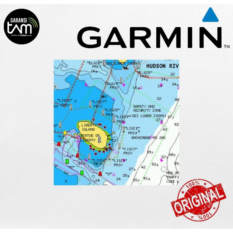 Peta Laut Bluechart 2020 Untuk Gps Garmin