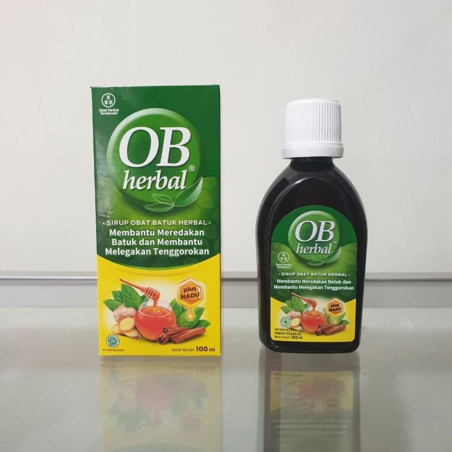 

OB HERBAL 100 ML | SIRUP BATUK BERDAHAK PENGENCER DAHAK MASUK ANGIN