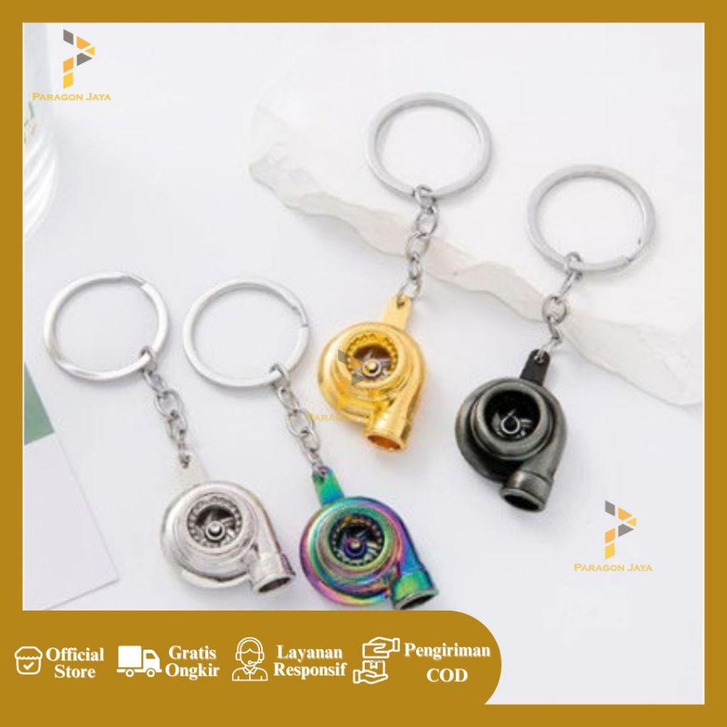 Gantungan Kunci Turbo Keychain Sound Stutu Stututu Bisa Bunyi Gantungan Kunci Model Turbo Mobil Keyc