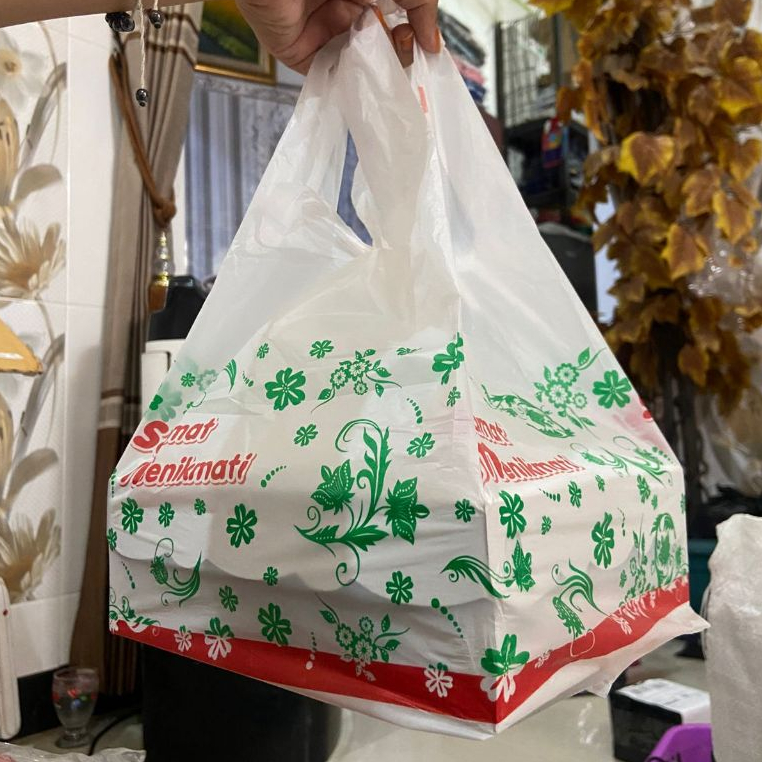 Kantong Kresek Plastik Royal Motif Batik Doff - Kantong Kresek