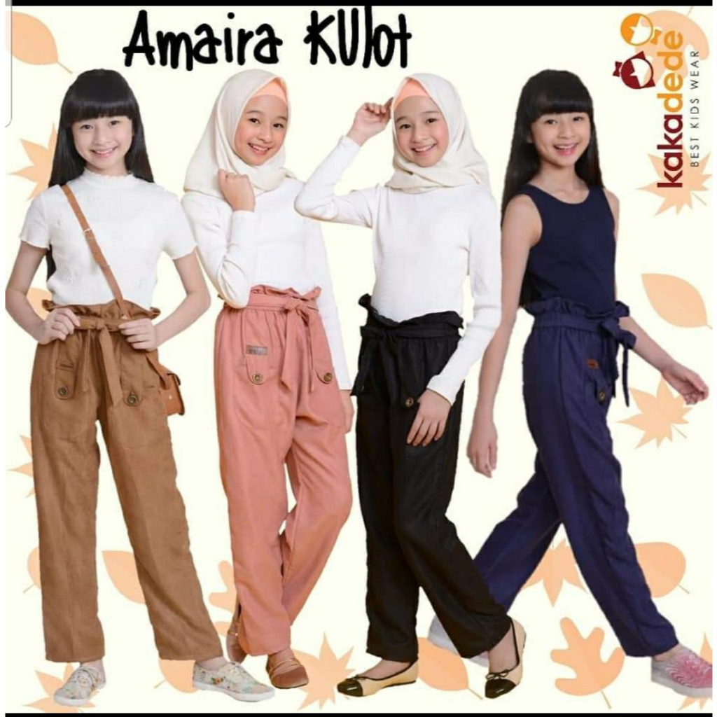 AMAIRA KULOT Kakadede KULOT ANAK NYAMAN KEKINIAN
