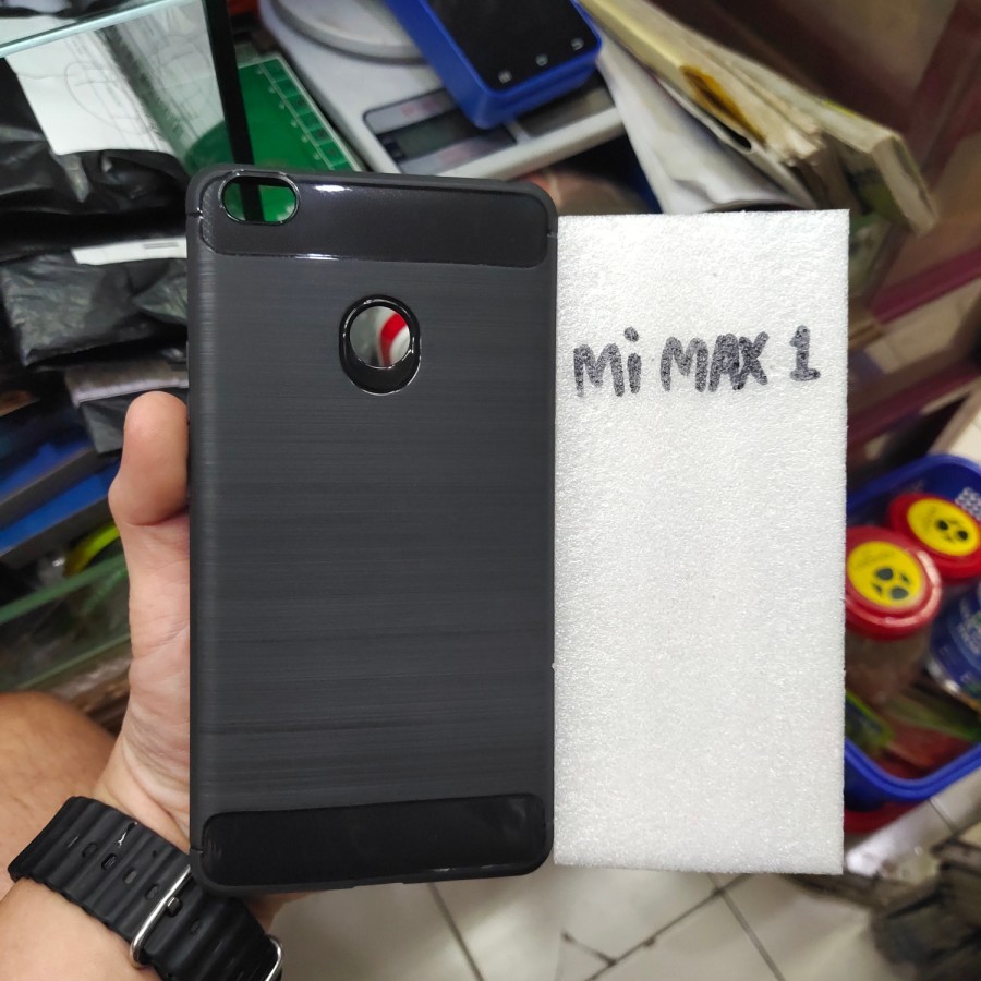 SILIKON MI MAX 3 , MI MAX 1 SILIKON KARET HITAM MURAH MERIAH