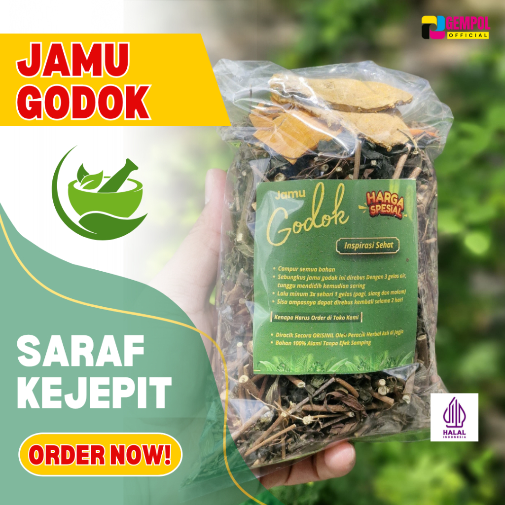 

JAMU GODOK SARAF KEJEPIT/ OBAT ALAMI AMPUH URAT SYARAF PINGGANG TULANG BELAKANG / MURAH
