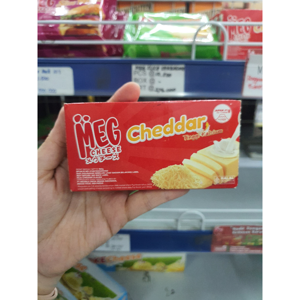 

KEJU MEG CHEDDAR 160 GRAM