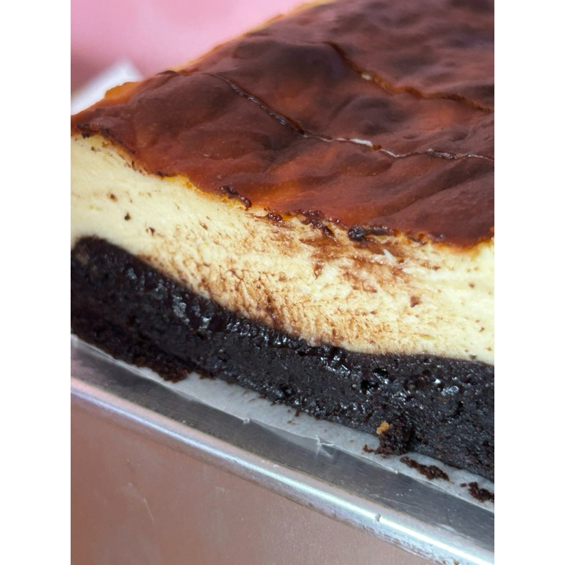 

Brownies burnt cheesecake 20x10cm