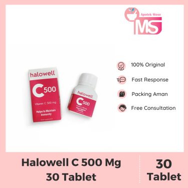 HALOWELL C 500 MG 30 TABLET