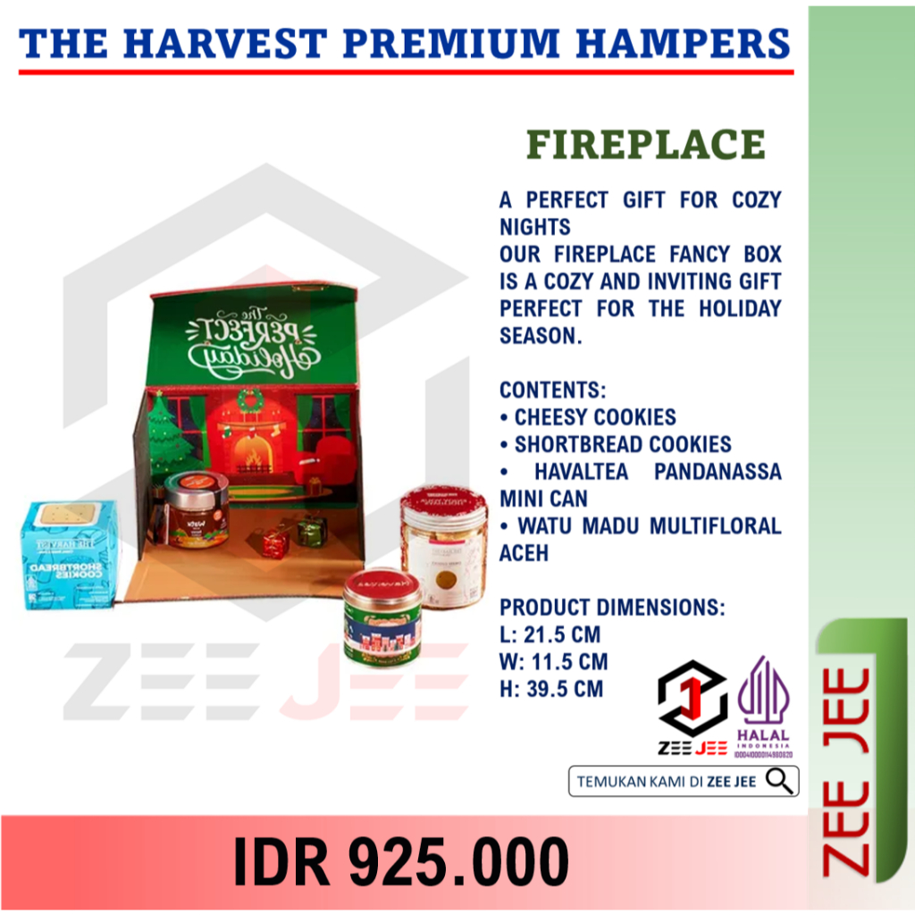 

THE HARVEST PREMIUM LIMITED-EDITION HAMPERS - FIREPLACE