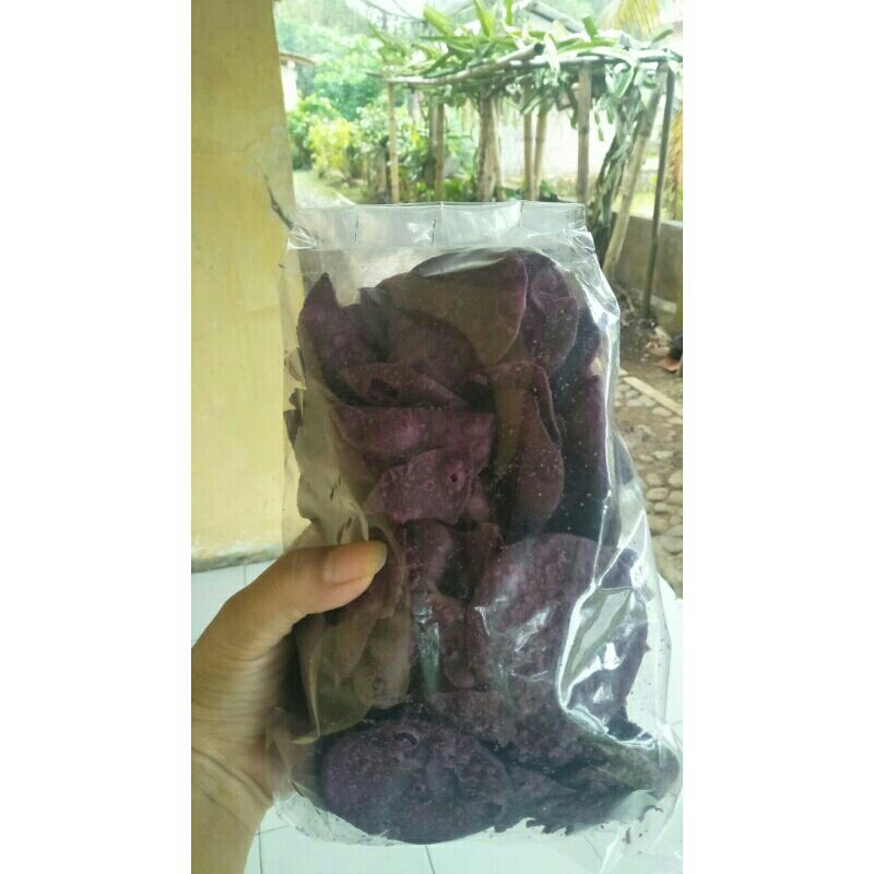 

KRIPIK TELO UNGU