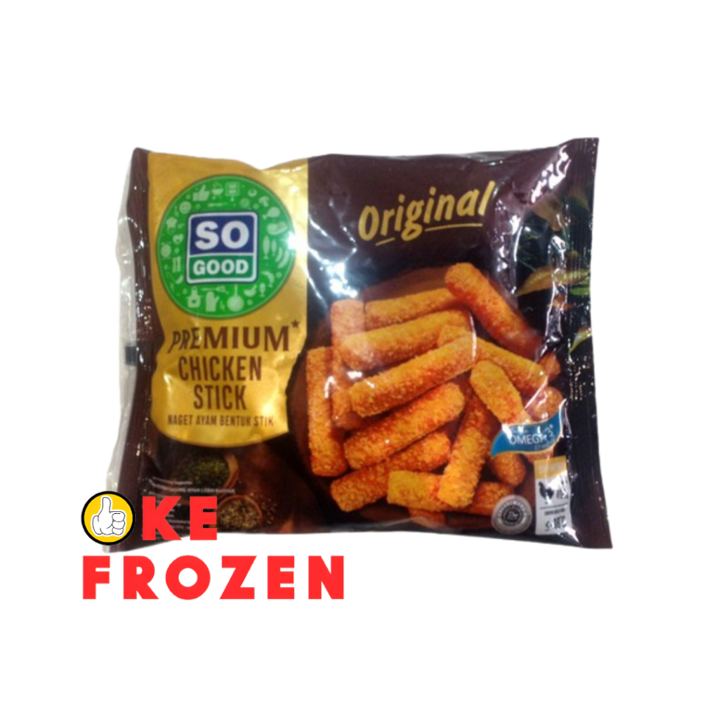 

SO GOOD CHICKEN STICK PREMIUM ORIGINAL 400GR