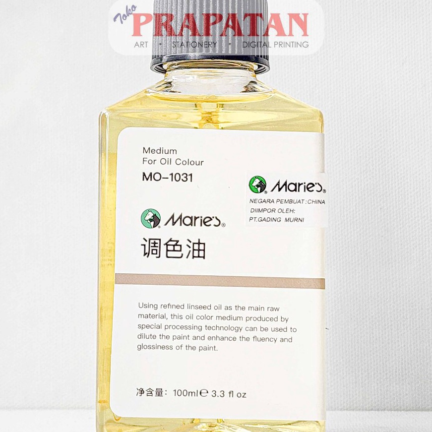 

Premium Maries Painting Medium 1ml MO131 Medium Cat Minyak