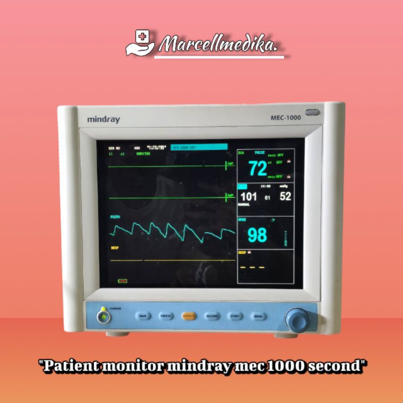 PATIENT MONITOR MINDRAY MEC-1000 / PASIEN MONITOR MINDRAY second