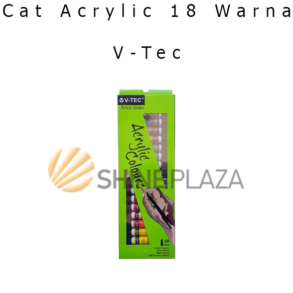 

Gila Cat Acrylic VTec 18 Warna Colors Cat Akrilik VTec Paint Set VT618A