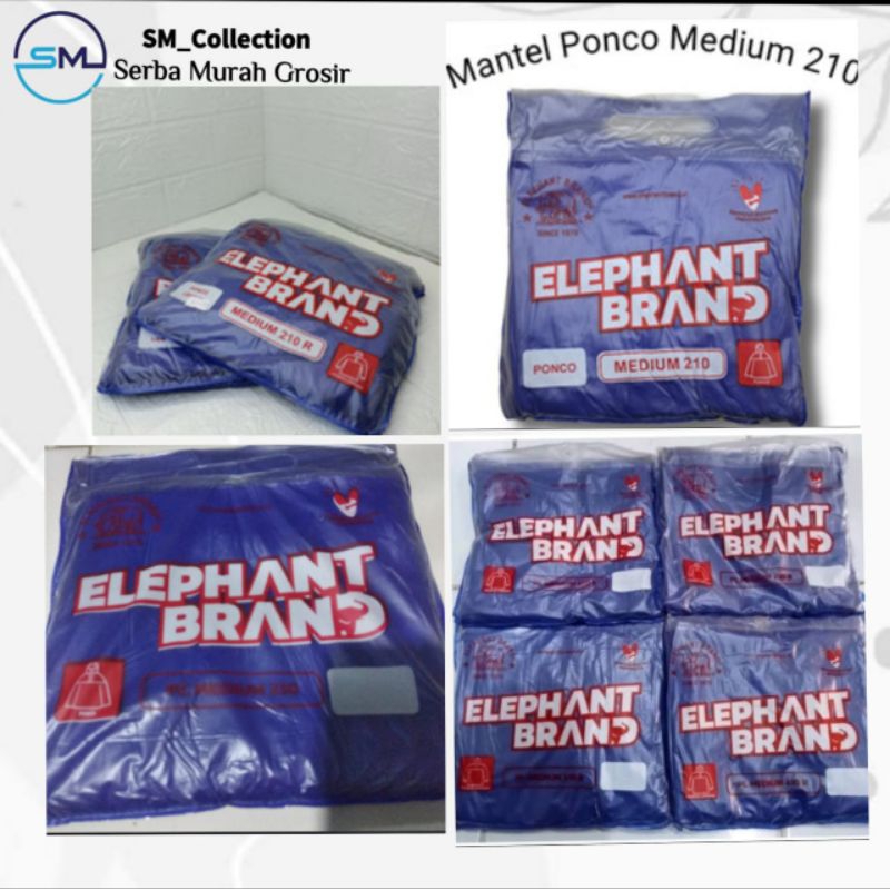 jas hujan/jas hujan MEDIUM / JAS hujan elephant Brand 026308