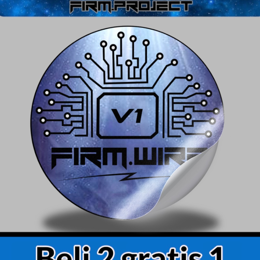 

KP8 Sticker pot bulat