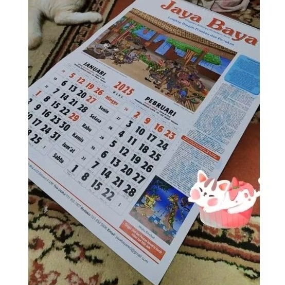 

Kalender Jaya Baya 2025 - Terbitan Majalah Jaya Baya dengan Primbon dan Pawukon