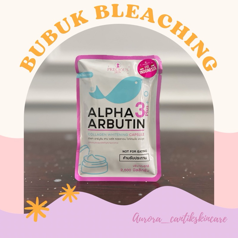 ALPHA ARBUTIN SERBUK PEMUTIH BADAN BPOM
