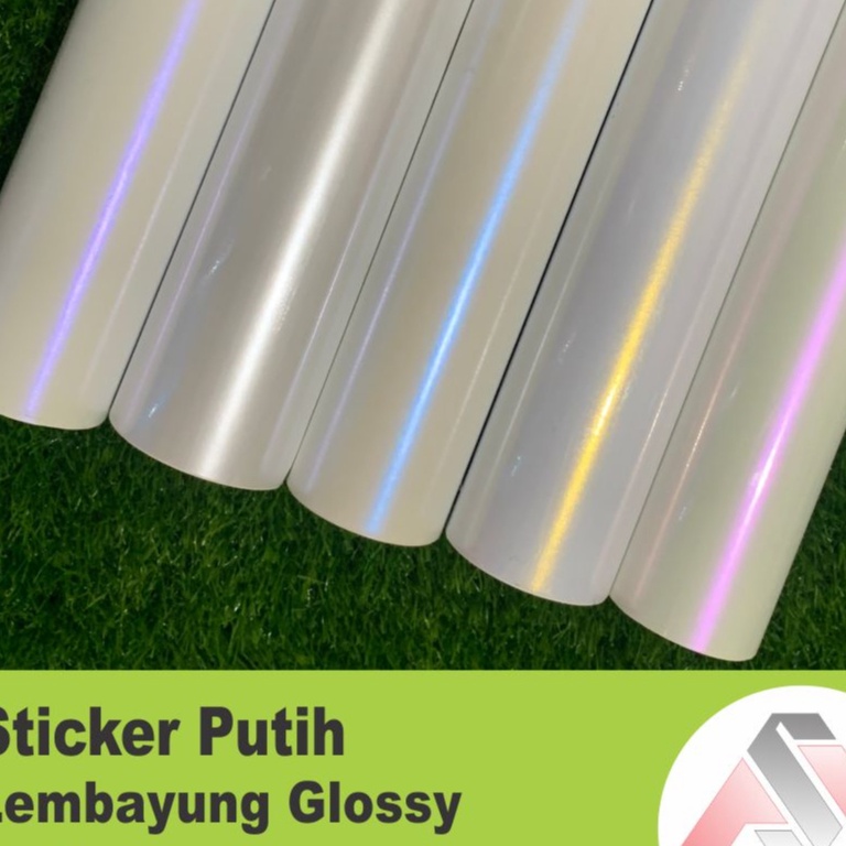 

Tawaran Stiker Sticker Skotlet Putih Lembayung Mutiara Glossy Gloss