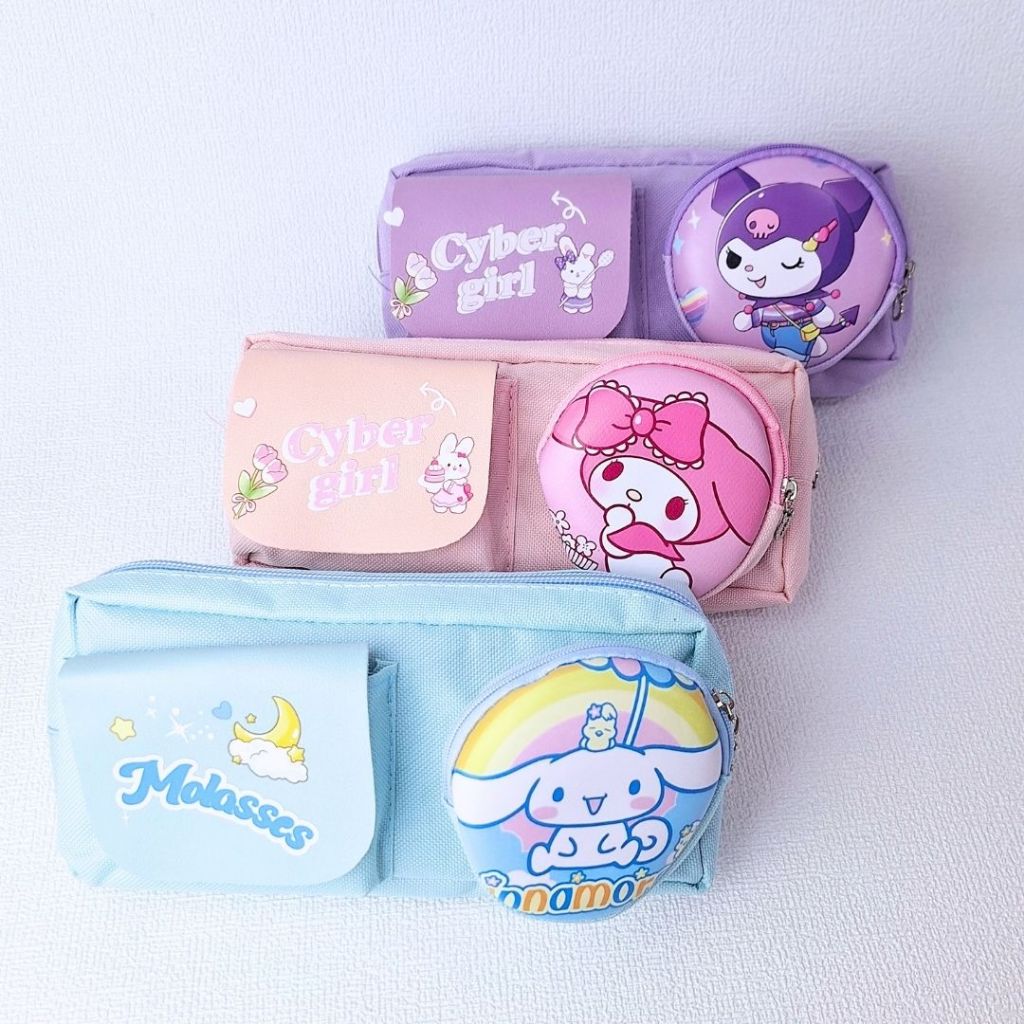 

ZUMOO PREMIUM PENCIL CASE Tempat Pensil Bahan Kain Premium BANYAK MOTIF TERBARU DAN SELALU BARU