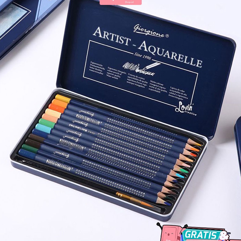 

Langka Oil Pensil Warna 122448 WaterColor Pencil Color