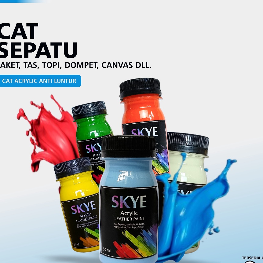 

Bonuskan SKYE CAT SEPATU Cat Tas Cat Jaket Cat Kulit Cat Kanvas Cat Lukis 5 ML