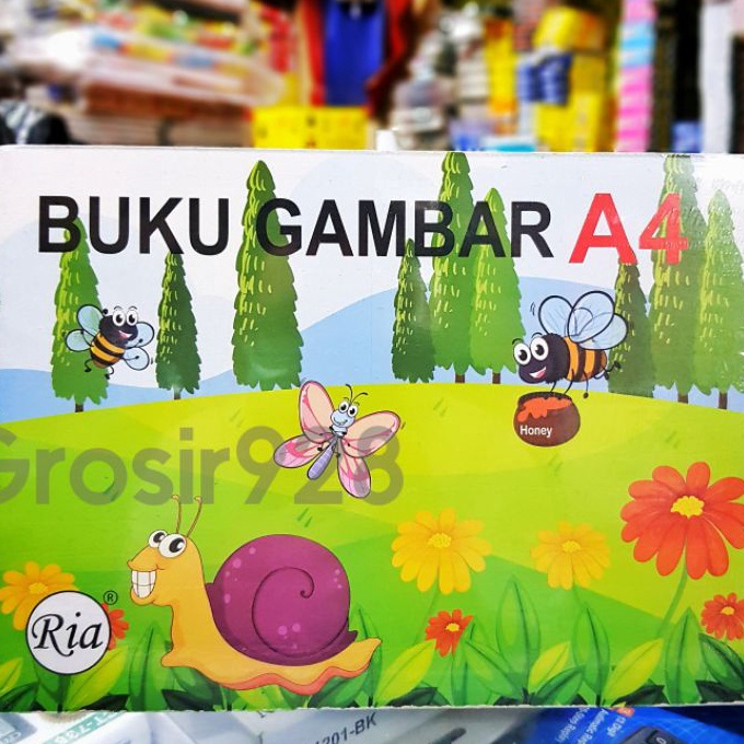 

Boom Drawing Book Buku Gambar A4 Ria isi 1