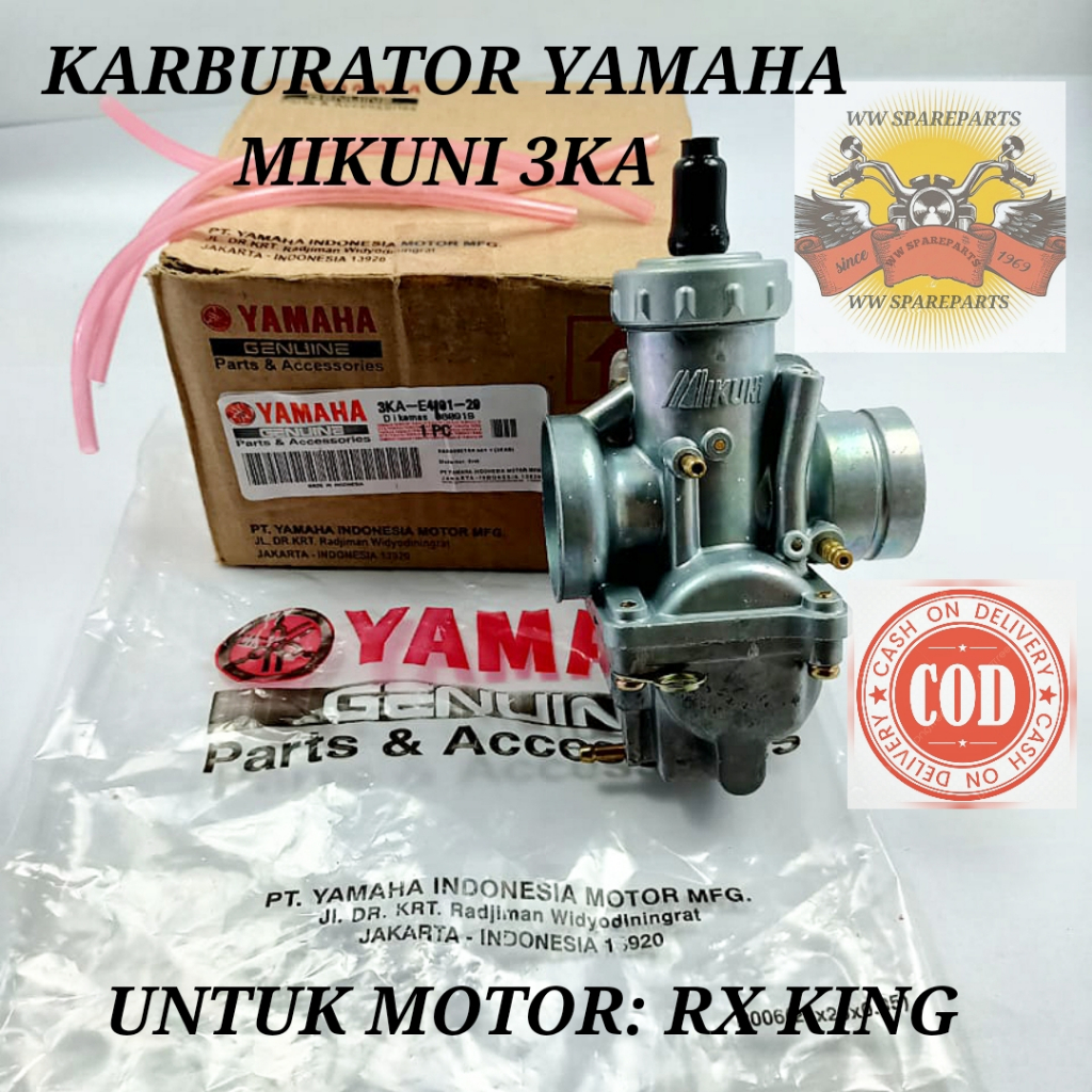 carburator karburator MIKUNI yamaha 3KA RX KING kualitas original yamaha RX KING KARBU YAMAHA MIKUNI