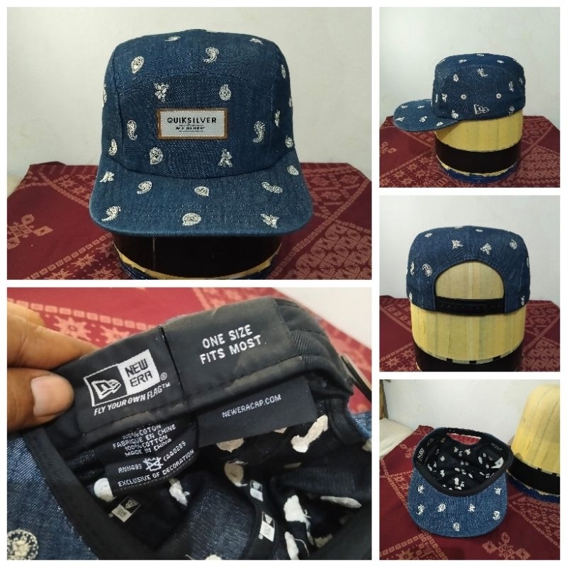 Topi Second New Era X Quiksilver