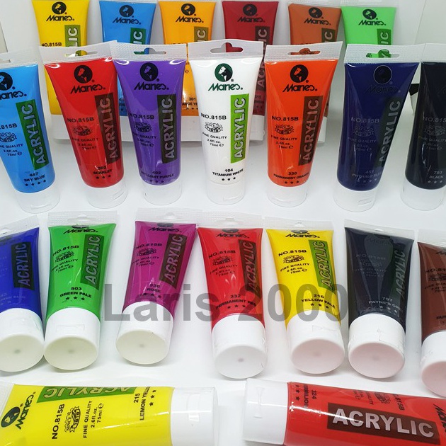

Khusus Maries Cat Akrilik Acrylic Paint 75ml Warna2