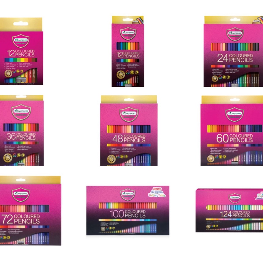 

KF7 Master Art Pensil Warna Colour Pencil Profesional 12243648672 Pcs