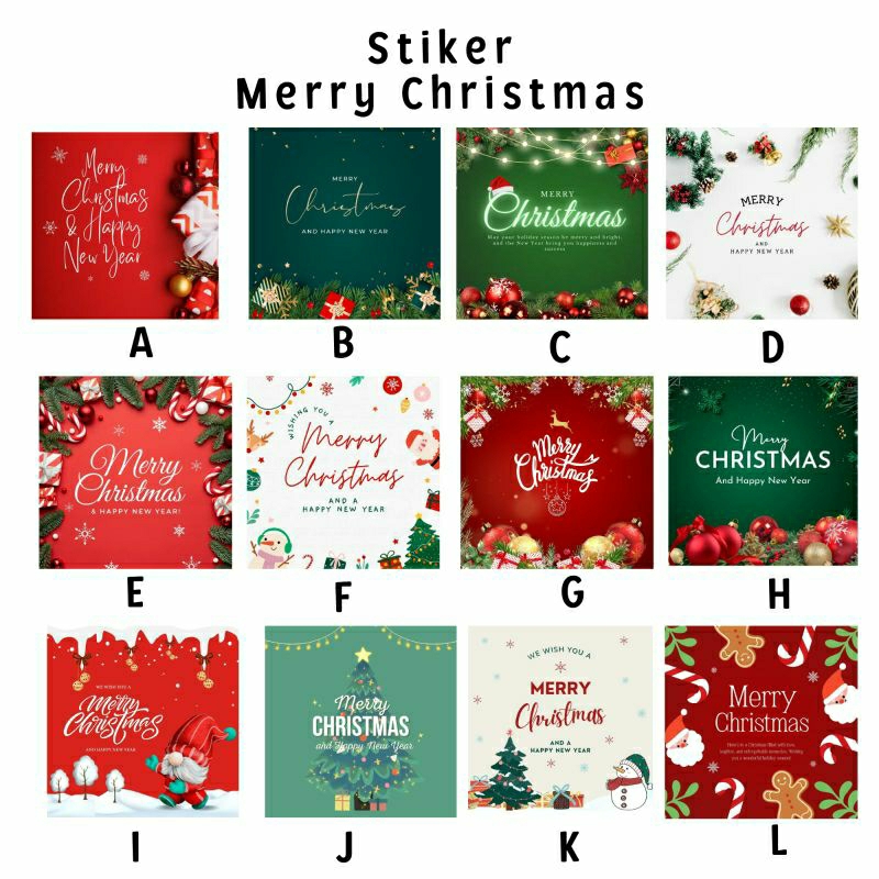 

(70 pcs) STIKER MERRY CHRISTMAS KOTAK/STIKER NATAL/STIKER TOPLES NATAL/STIKER CHRISTMAST/CHRISTMAS STIKER/STIKER HAMPERS NATAL