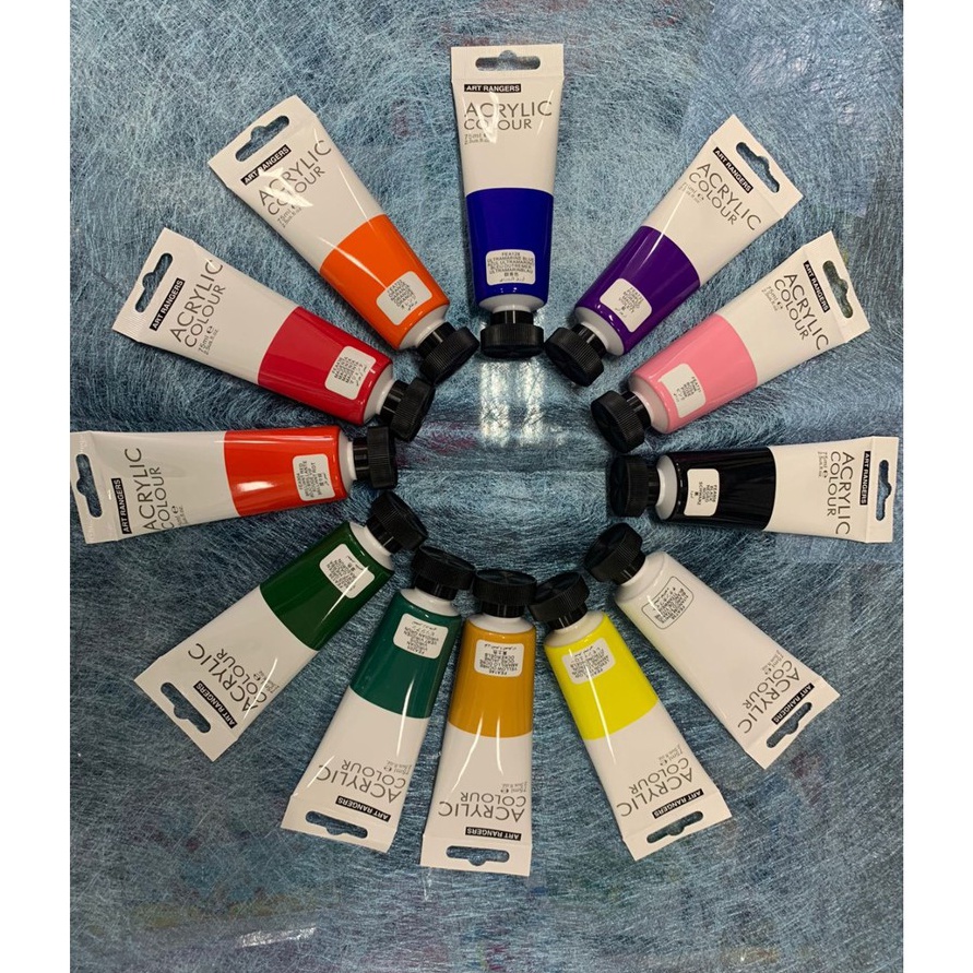 

HJ6 cat acrilyc art ranger 75 ml cat akrilik ada 26 warna tersedia