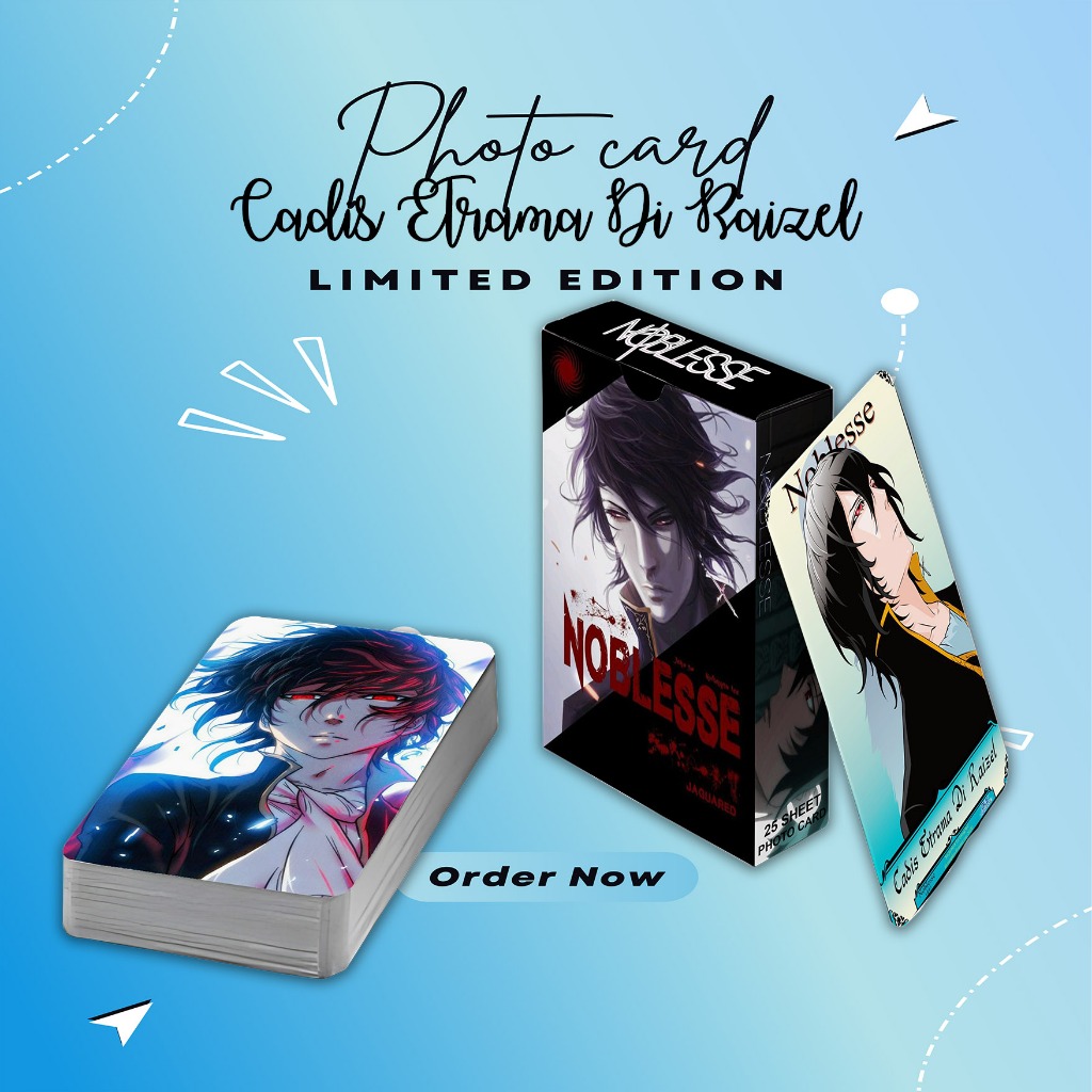 PHOTOCARD SET CADIS ETRAMA DI RAIZEL NOBLESSE PREMIUM 25 SHEET