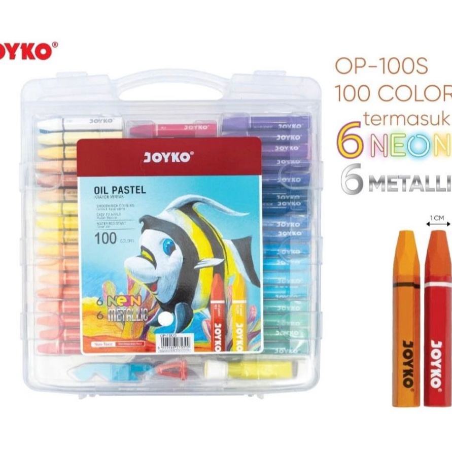 

KP8 Krayon Minyak OP55s OP72S Joyko Crayon Oil Pastel