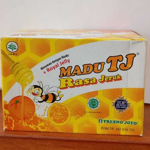

MADU TJ RASA JERUK 1 BOX 240 G ISI 12 SACHET