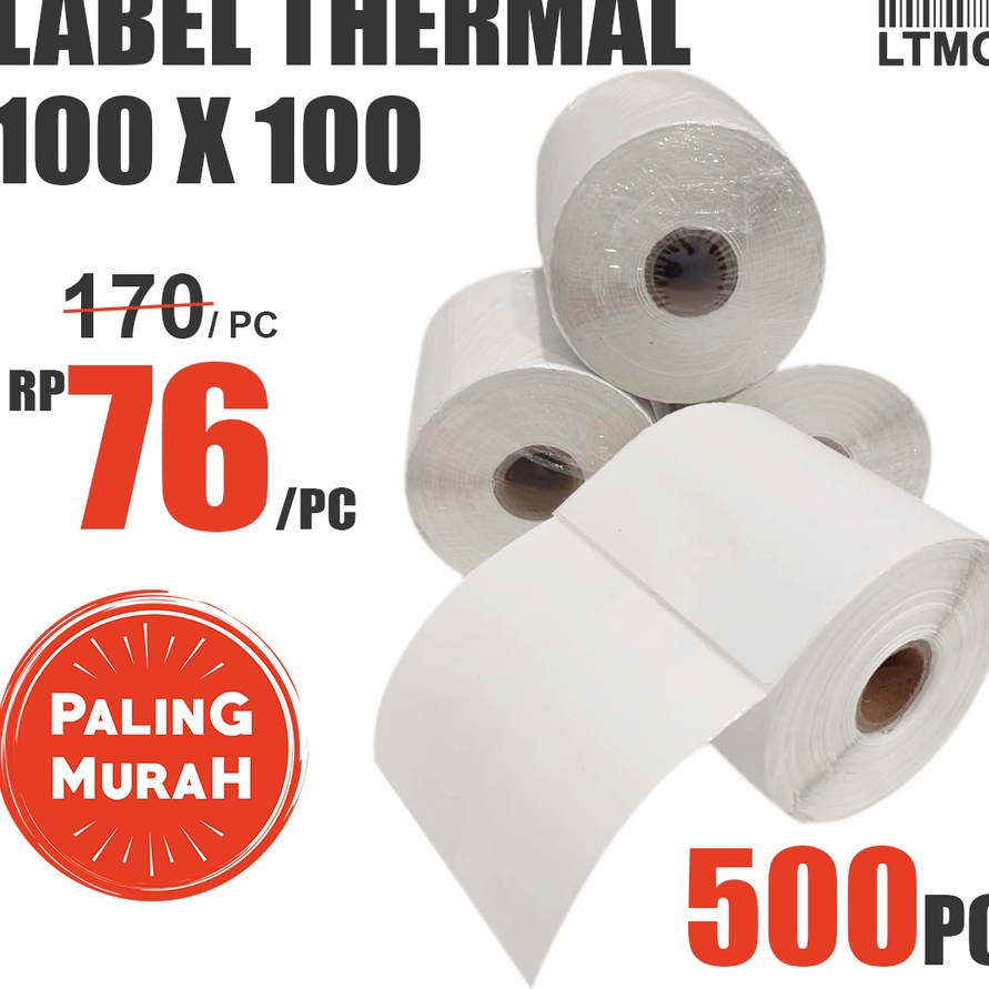 

Ekstra Label Barcode 1 x 1 kes stiker thermal