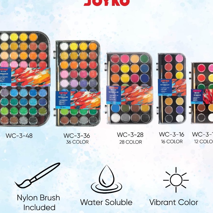

FG2 Watercolor Set Cat Air Joyko WC3