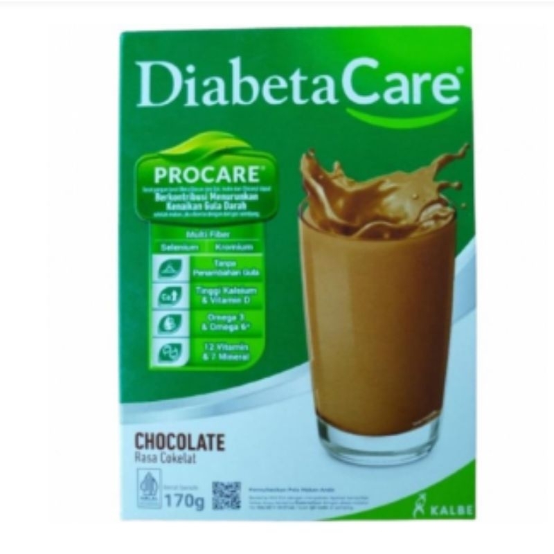 

DiabetaCare procare rasa cokelat susu khusus penderita diabetes