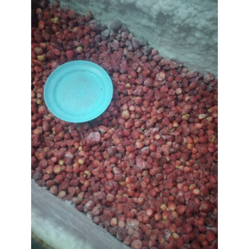 

strawberry Frozen 1kilogram/strawberry beku murah