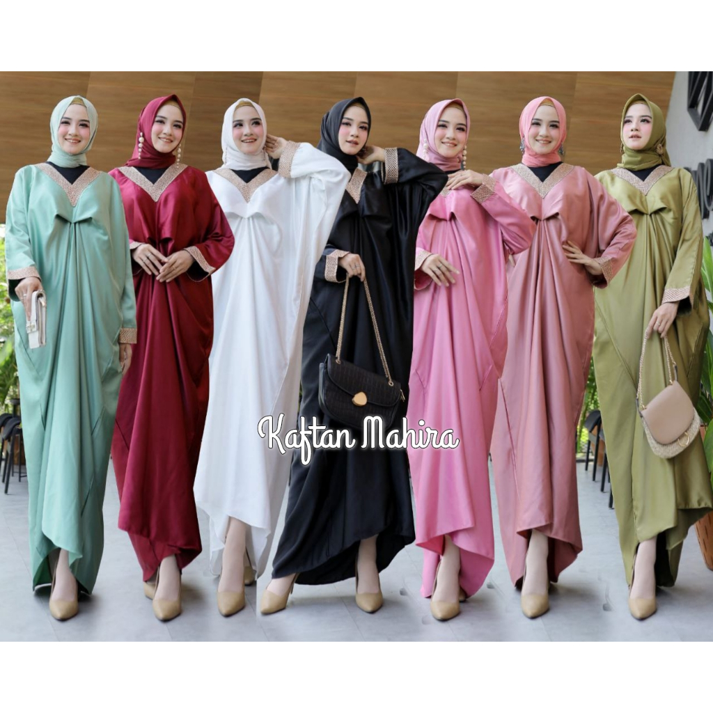 Kaftan Mahira/kaftan modern/kaftan pesta
