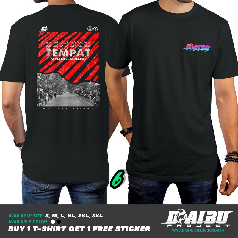 KAOS TEMPAT SENANG SENANG