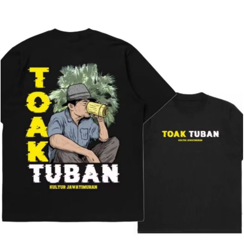 KAOS DISTRO TOAK TUBAN KULTUR JAWA TIMURAN