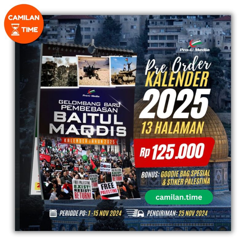 

Kalender Palestina 2025